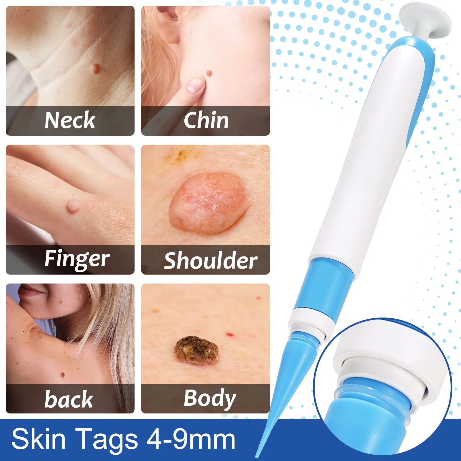 2 In 1 Painless Auto Face Skin Care Treatments Remover