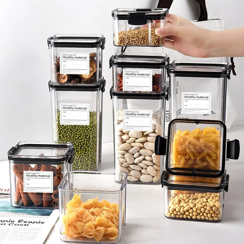 Transparent Food Storage Containers