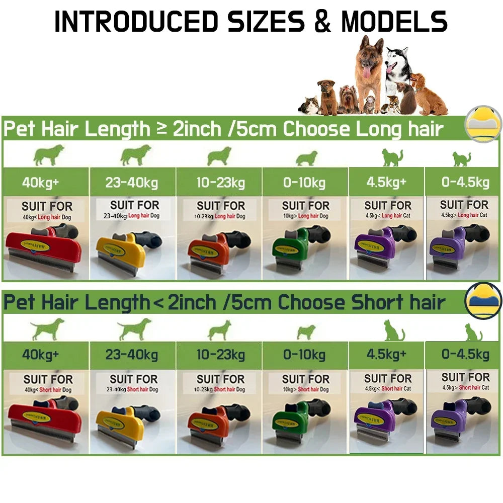 Pet Removal Brush Massage Comb