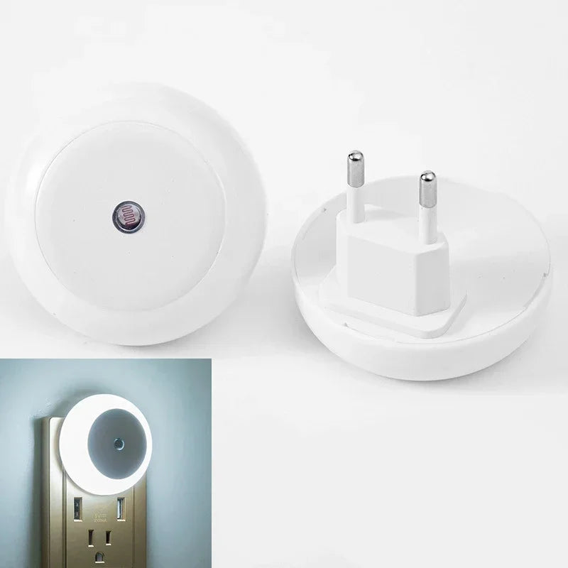 Sensor LED Night Plug-in Bedsides Lamp