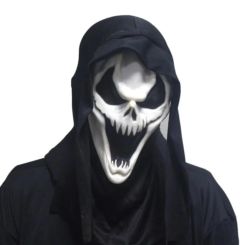 Halloween Ghost Face Mask Horror Death Scream
