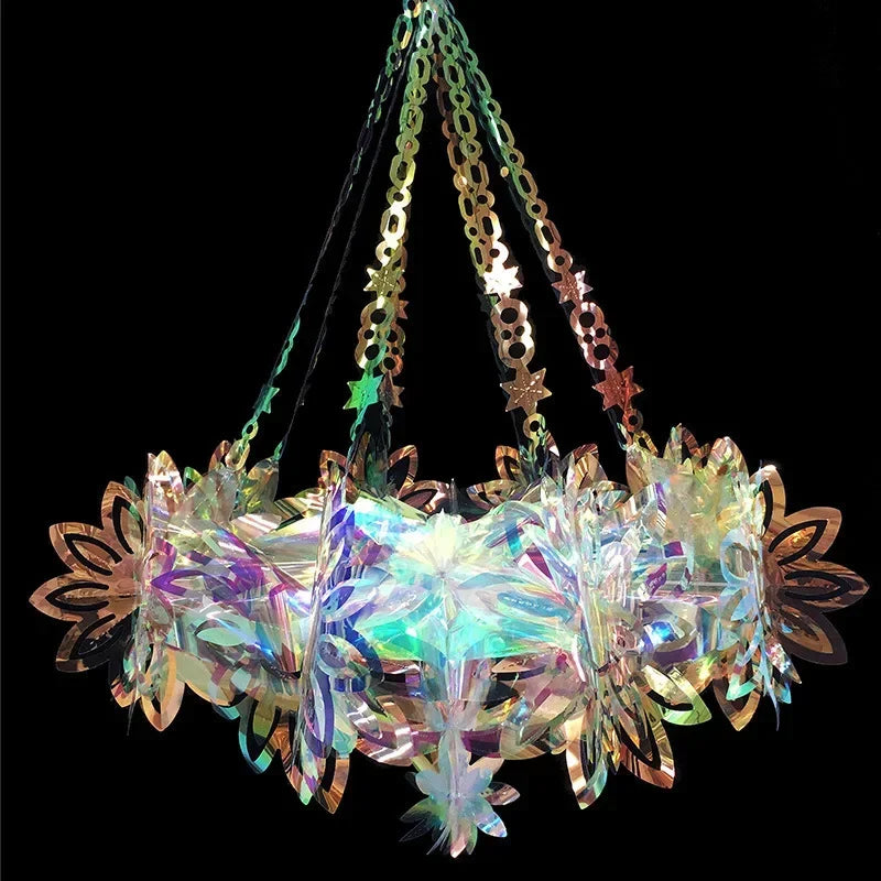 Christmas Home Decoration Multi-color chandelier Ornaments